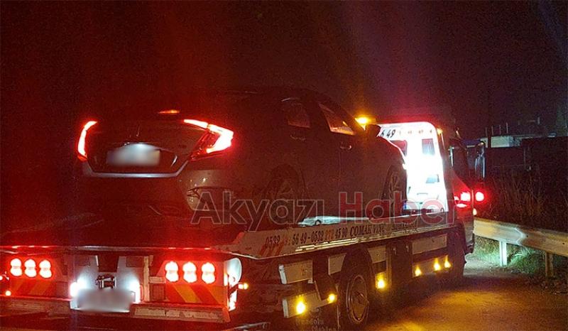 Küçücek Kavşağı'nda kaza