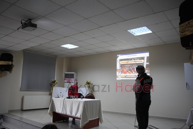 AFAD Akyazı'da afet farkındalık eğitimi verdi