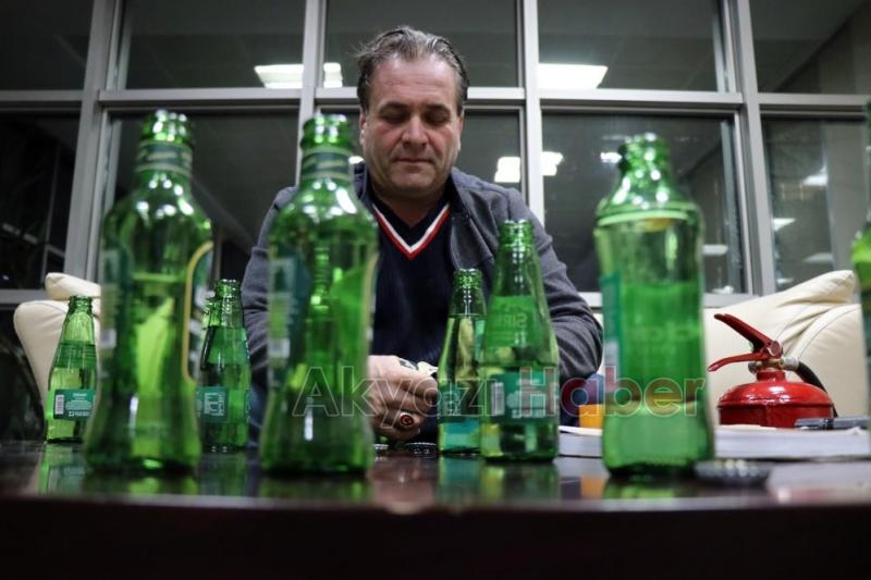 400 çeşit materyalle soda açtı,fenomen oldu