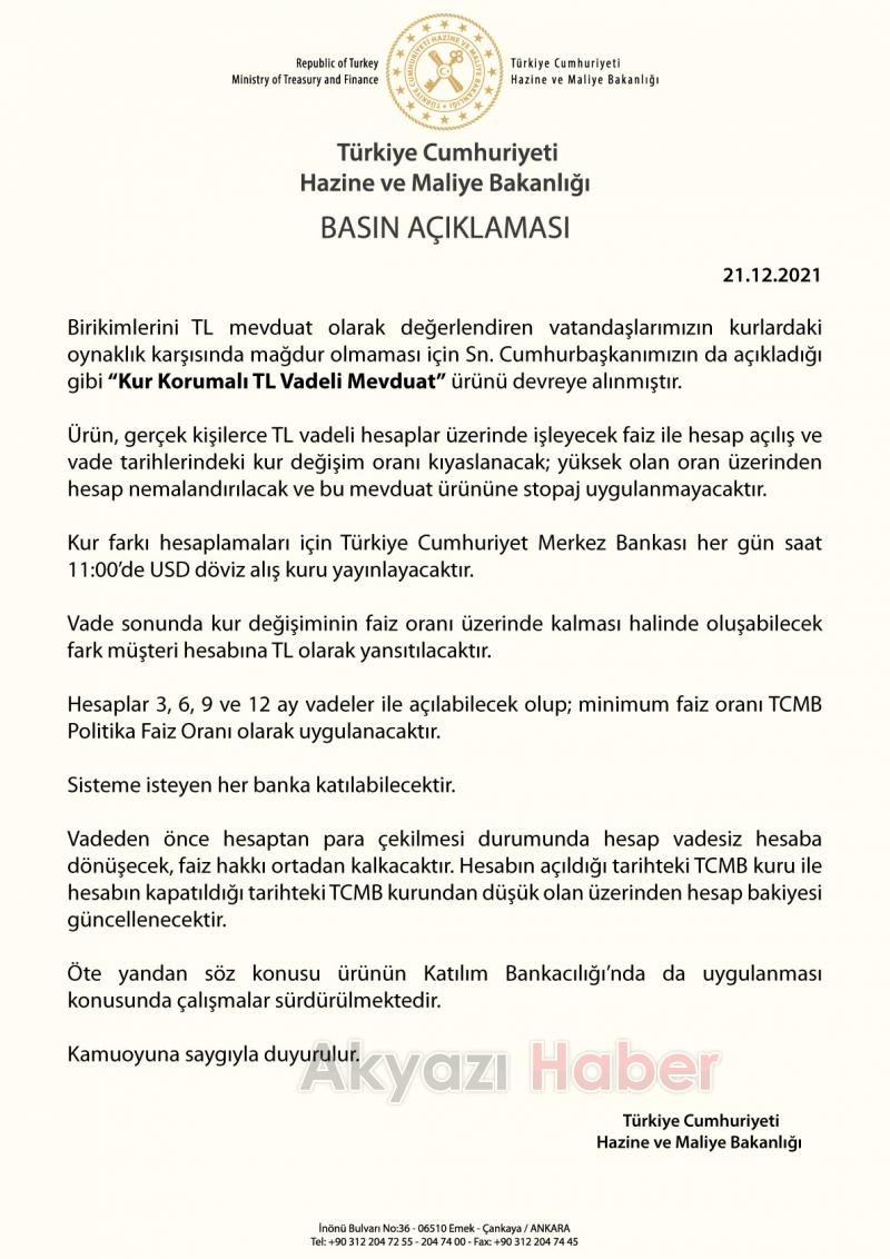 Dövize endeksli mevduat sisteminde ayrıntılar belli oldu