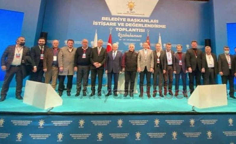 Belediye Başkanları Binali Yıldırım ile buluştu