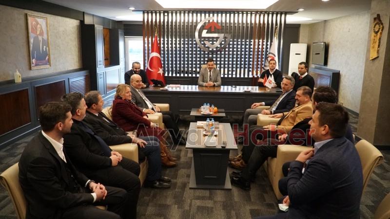 Tever, iş adamları dernekleriyle bir araya geldi