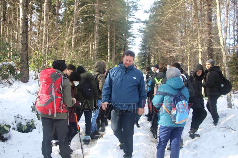 Akyazılı öğrenciler Sarıkamış Şehitleri için yürüdü
