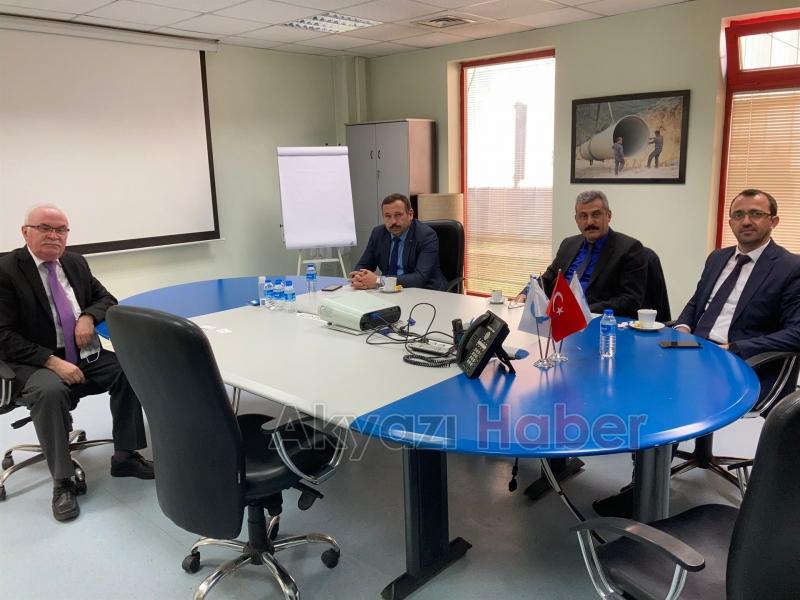 Ticaret ve Gümrük Müdürleri, Akyazı'da fabrikaları ziyaret etti