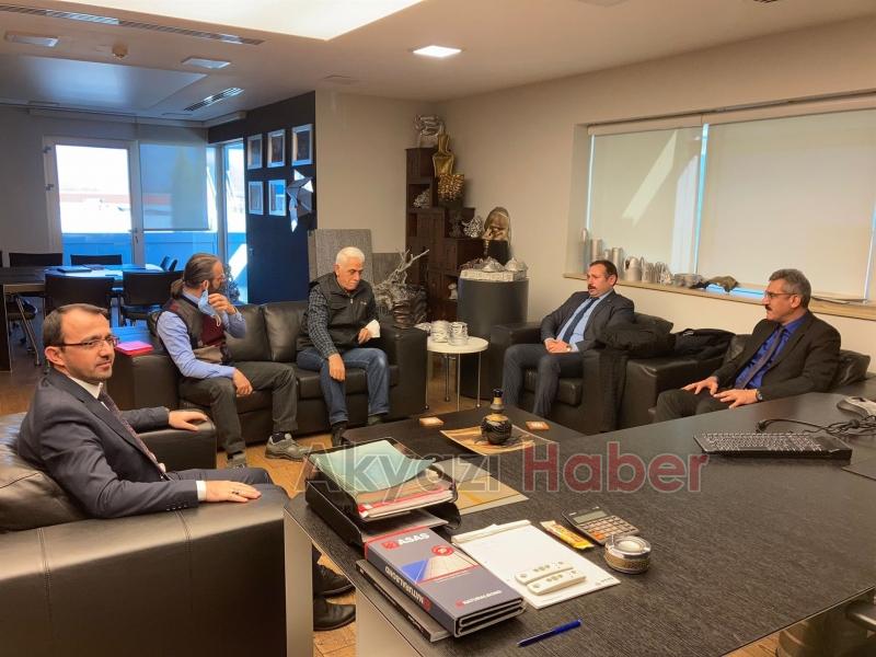 Ticaret ve Gümrük Müdürleri, Akyazı'da fabrikaları ziyaret etti