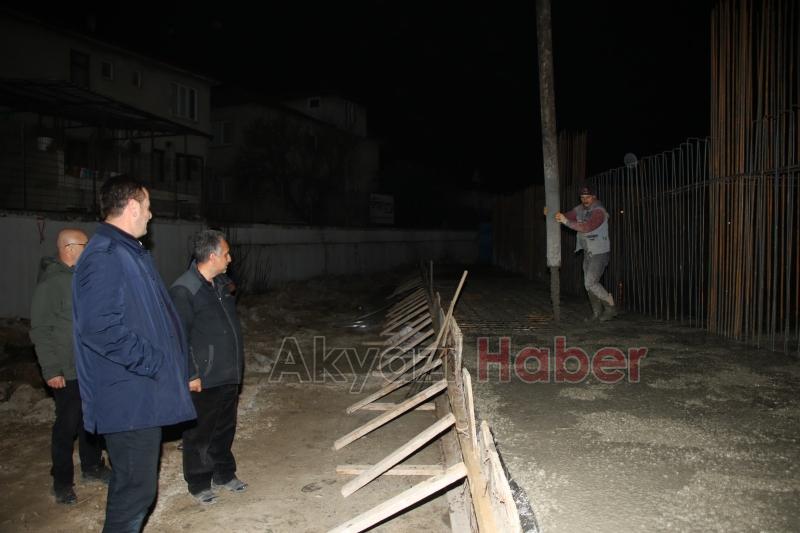 Başkan Bilal Soykan, yeni yıla temel atarak girdi