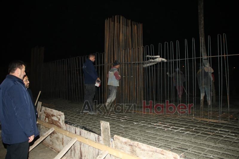 Başkan Bilal Soykan, yeni yıla temel atarak girdi