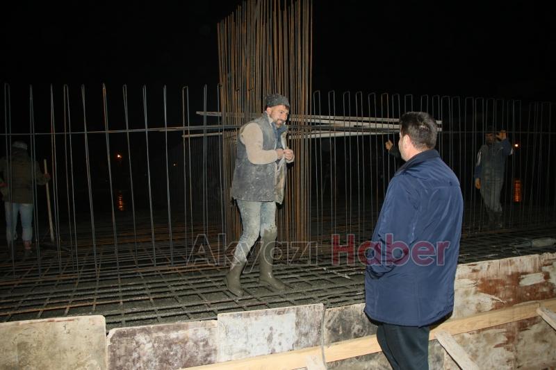 Başkan Bilal Soykan, yeni yıla temel atarak girdi