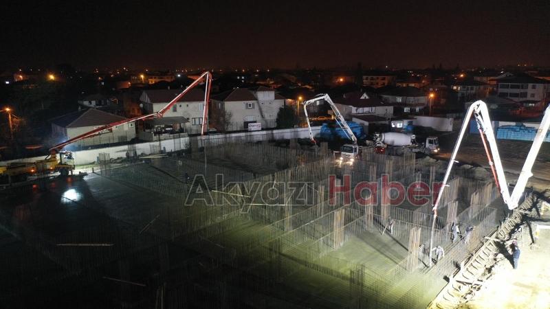 Başkan Bilal Soykan, yeni yıla temel atarak girdi