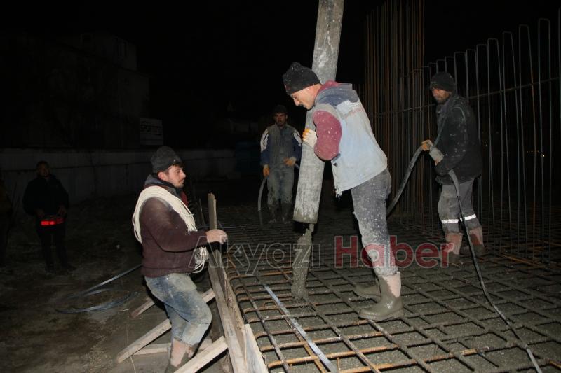 Başkan Bilal Soykan, yeni yıla temel atarak girdi