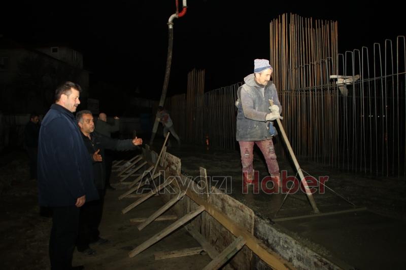 Başkan Bilal Soykan, yeni yıla temel atarak girdi