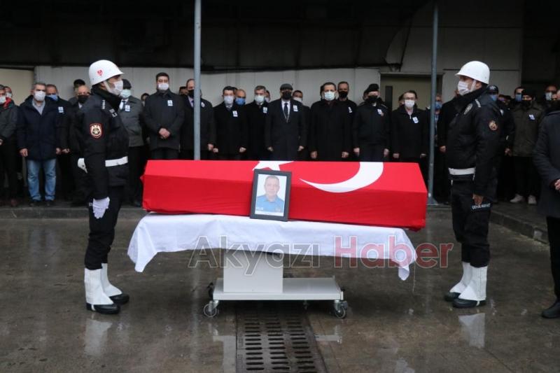 Doğum gününde ölen Sakaryalı polis memuru için tören