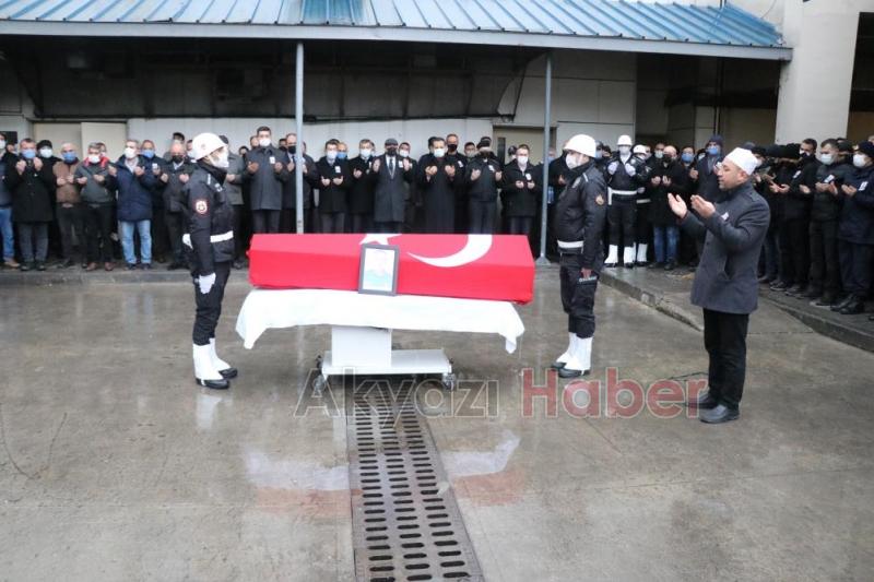 Doğum gününde ölen Sakaryalı polis memuru için tören