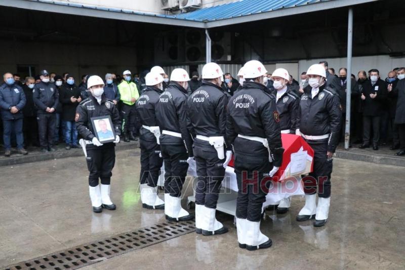 Doğum gününde ölen Sakaryalı polis memuru için tören