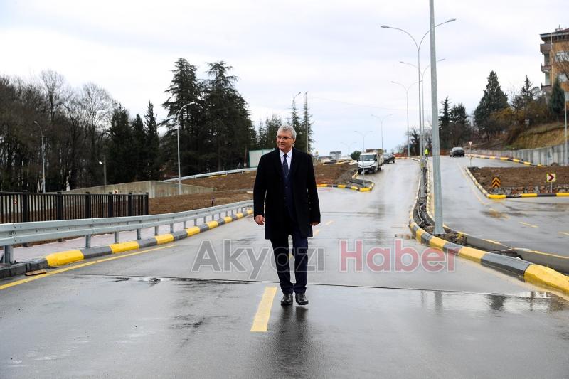 SGK Kavşağı resmi açılışa hazırlanıyor