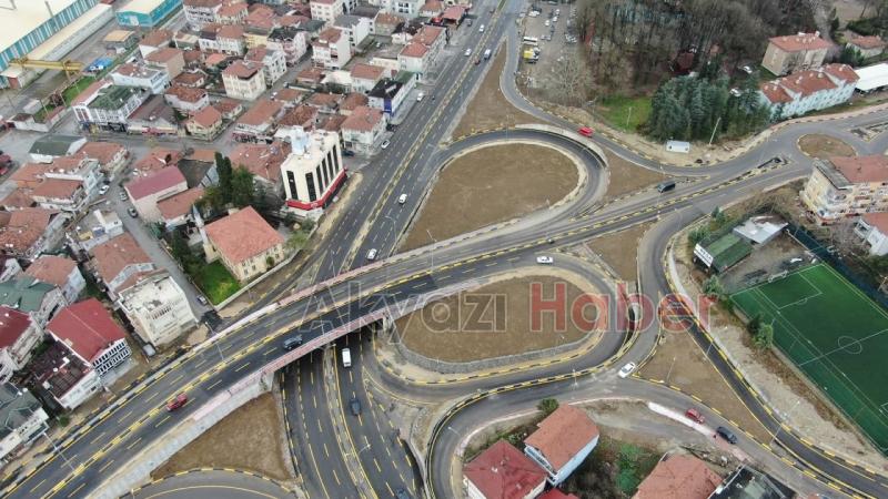 SGK Kavşağı resmi açılışa hazırlanıyor