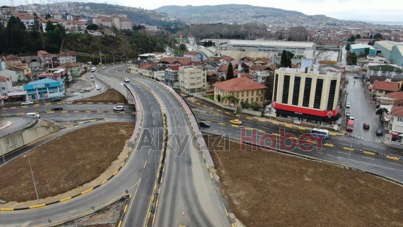 SGK Kavşağı resmi açılışa hazırlanıyor