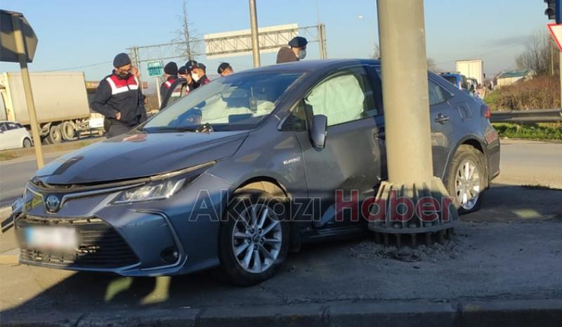 Ormanköy Kavşağı'nda kaza: 3 yaralı