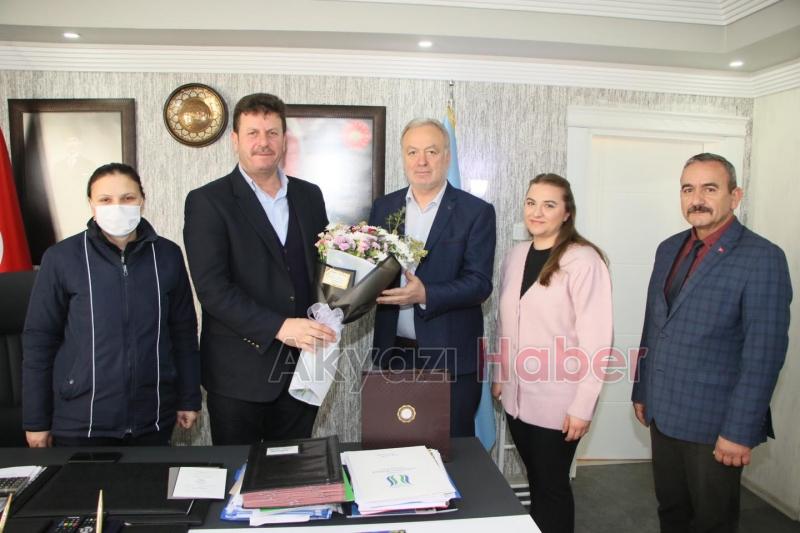 Bilal Soykan'a teşekkür ziyareti