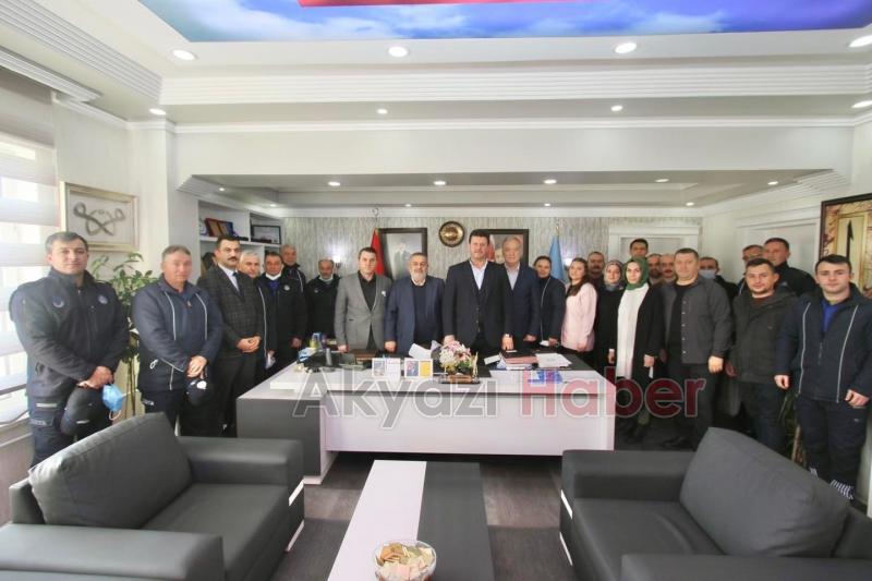 Bilal Soykan'a teşekkür ziyareti