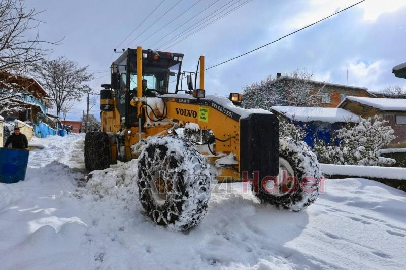 Kapalı 67 mahalle yolundan 49'u ulaşıma açıldı