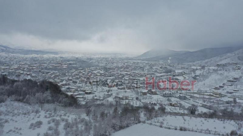 Akyazı havadan böyle görüntülendi