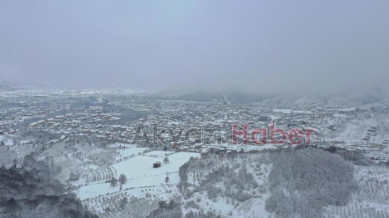 Akyazı havadan böyle görüntülendi