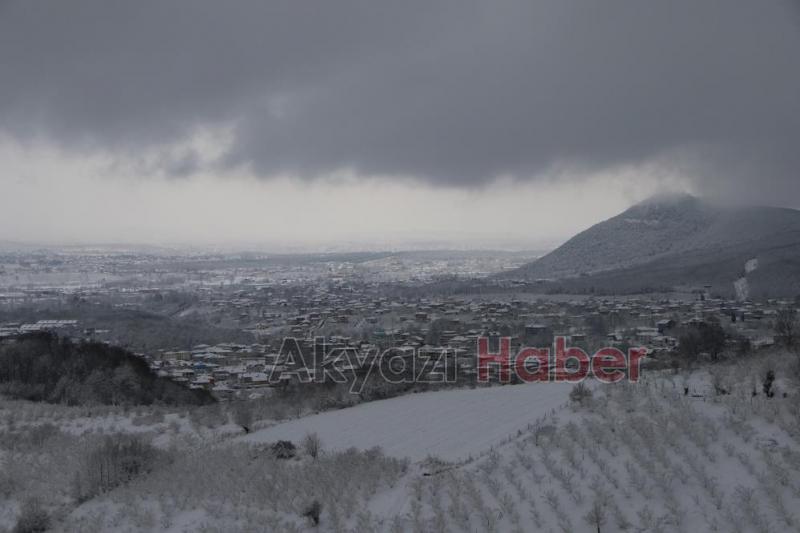 Akyazı havadan böyle görüntülendi