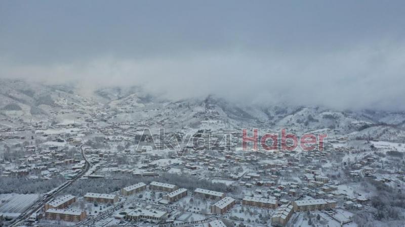 Akyazı havadan böyle görüntülendi