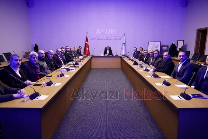 AKOM’da kar toplantısı