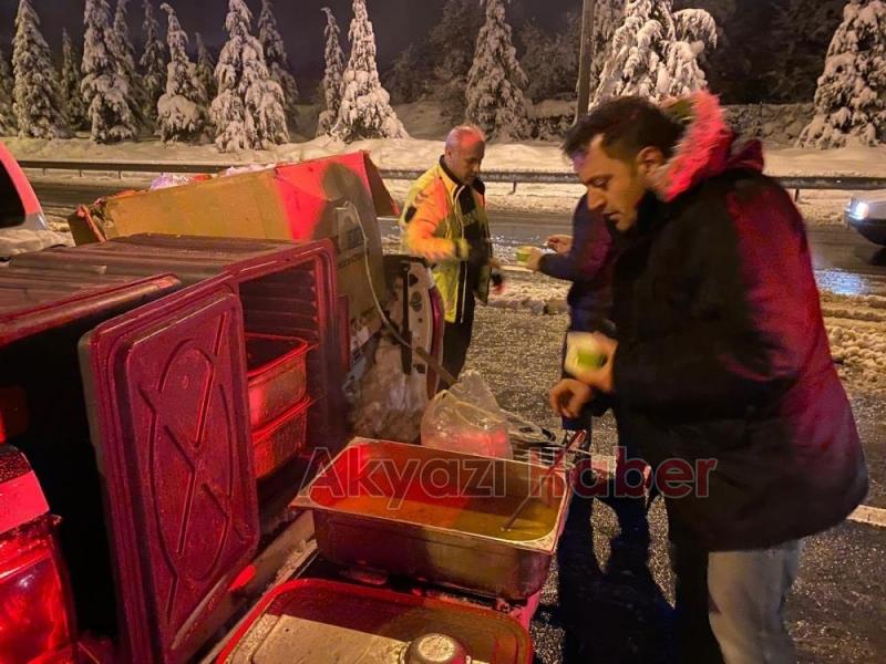 Yolda kalan 645 kişi misafirhane ve yurtlara yerleştirildi