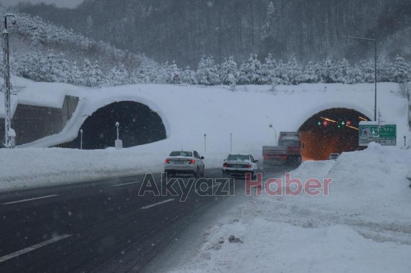 D100 ve TEM Otoyolu Bolu Dağı geçişi açıldı