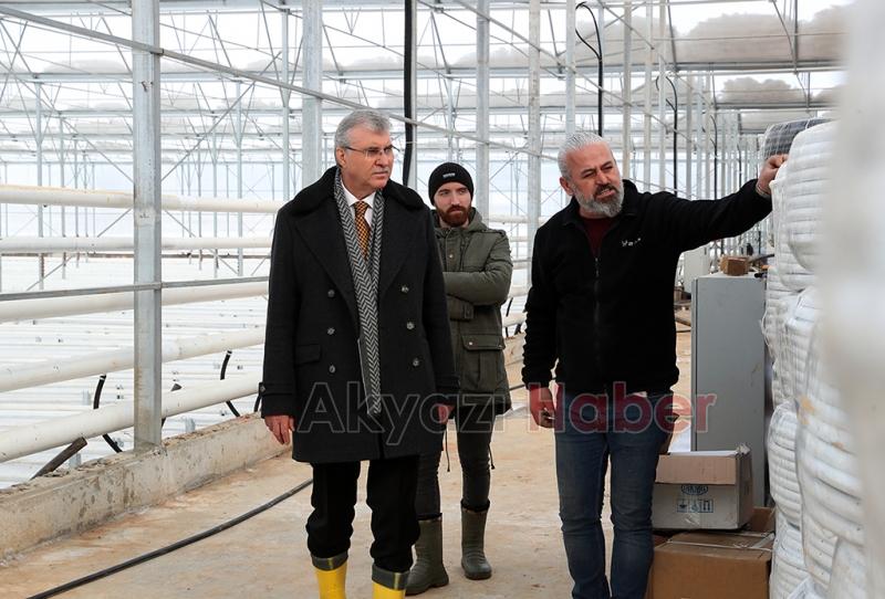  Başkan Yüce açıkladı: Tarımda örnek olacak proje yüzde 85’e ulaştı