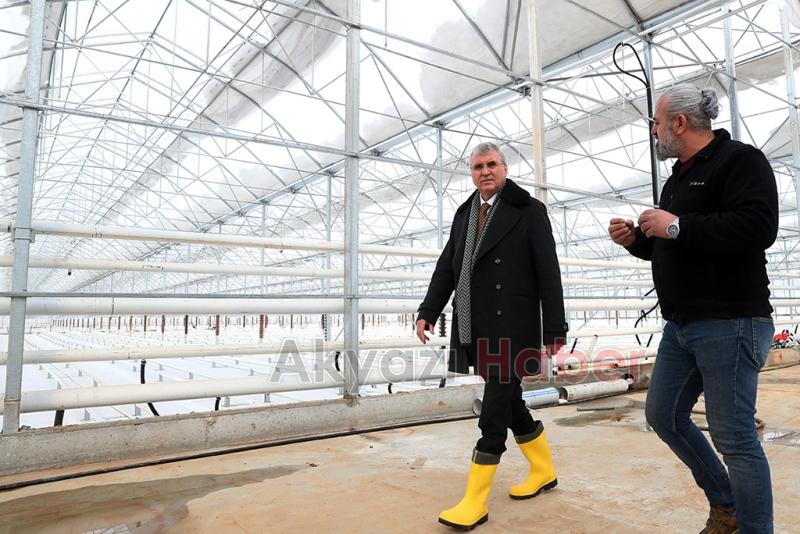  Başkan Yüce açıkladı: Tarımda örnek olacak proje yüzde 85’e ulaştı