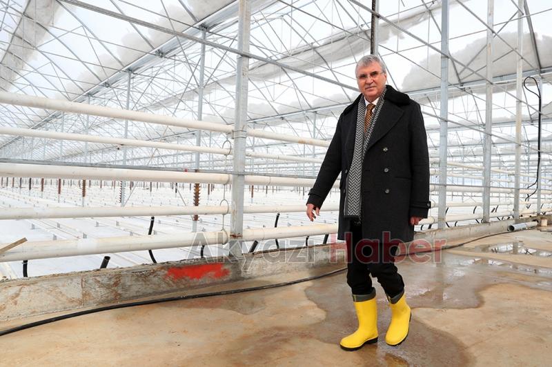  Başkan Yüce açıkladı: Tarımda örnek olacak proje yüzde 85’e ulaştı