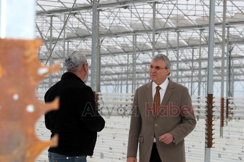  Başkan Yüce açıkladı: Tarımda örnek olacak proje yüzde 85’e ulaştı