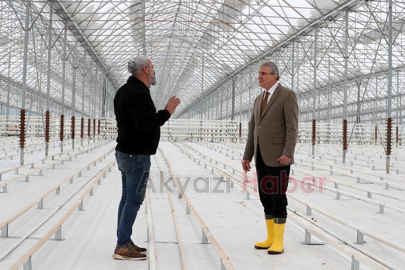  Başkan Yüce açıkladı: Tarımda örnek olacak proje yüzde 85’e ulaştı