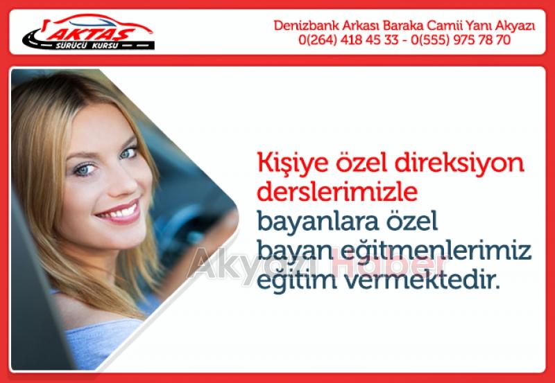 Aktaş Sürücü Kursun da Kampanya