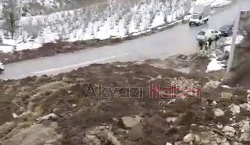 Beldibi'nde büyük heyelan