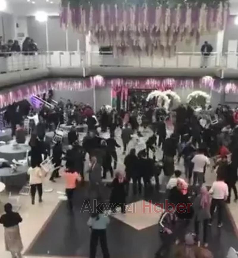 Düğün savaş döndü 30 a yakın yaralı