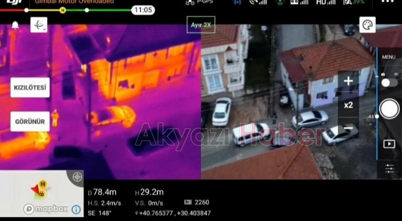 Narkotikten drone filolu operasyon