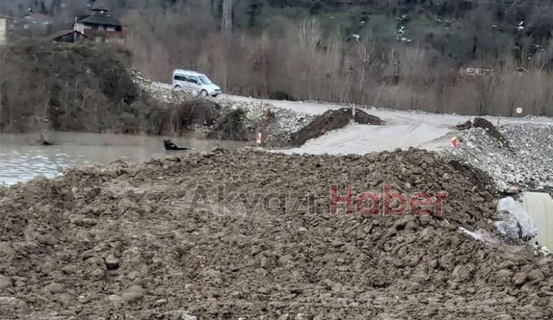 Beldibi'nde geçici köprü ulaşıma açıldı