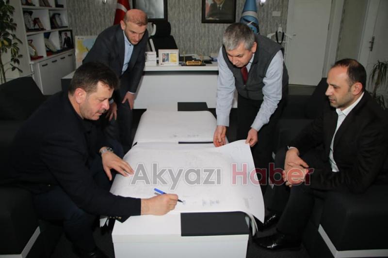 Akyazı'da 4 mahallenin imar planlarında çalışma