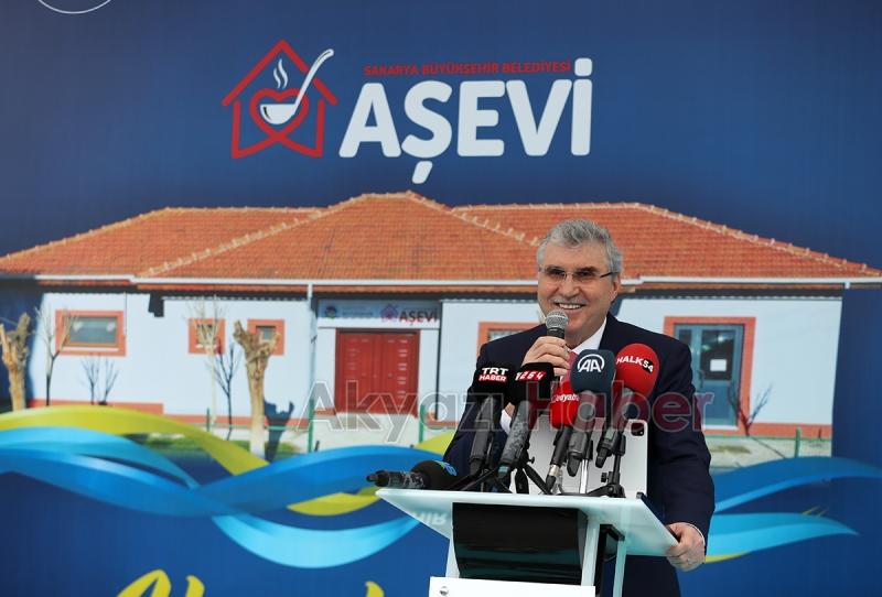 Sakarya Büyükşehir Aşevi hizmete açıldı