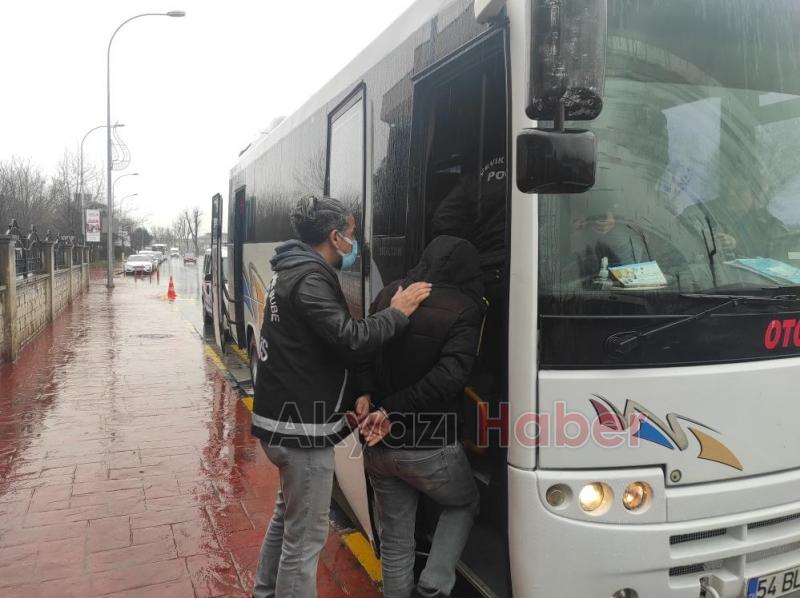 Kombi hırsızları adliyeye sevk edildi