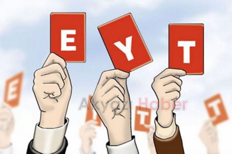 EYT sorununun çözümü için formüller