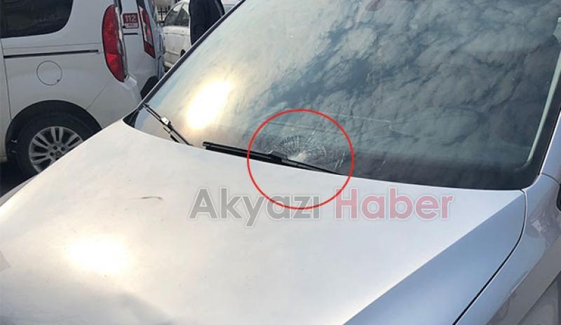 Aracın ezdiği yaşlı adam ağır yaralandı