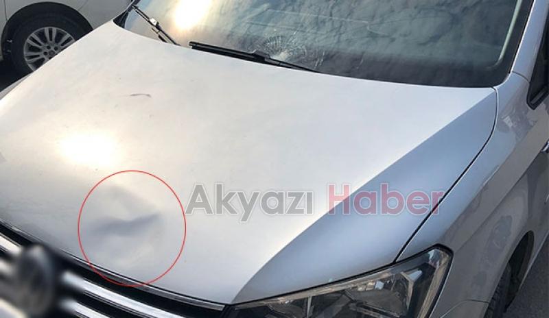 Aracın ezdiği yaşlı adam ağır yaralandı