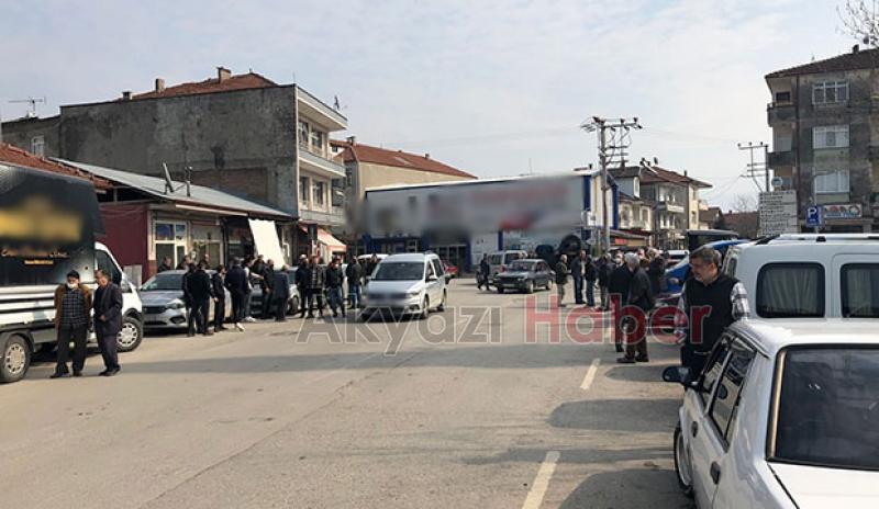 Aracın ezdiği yaşlı adam ağır yaralandı