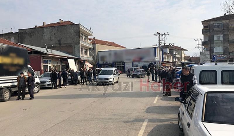 Aracın ezdiği yaşlı adam ağır yaralandı